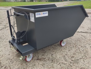 Kontener pojemnik samowyładowczy wywrotnica STAL-MAX